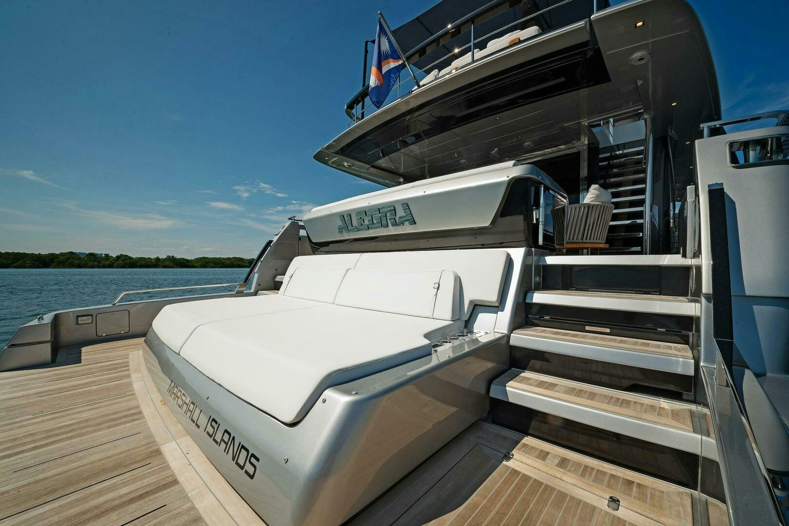 a boat on a body of water aboard ALEGRA Yacht for Sale