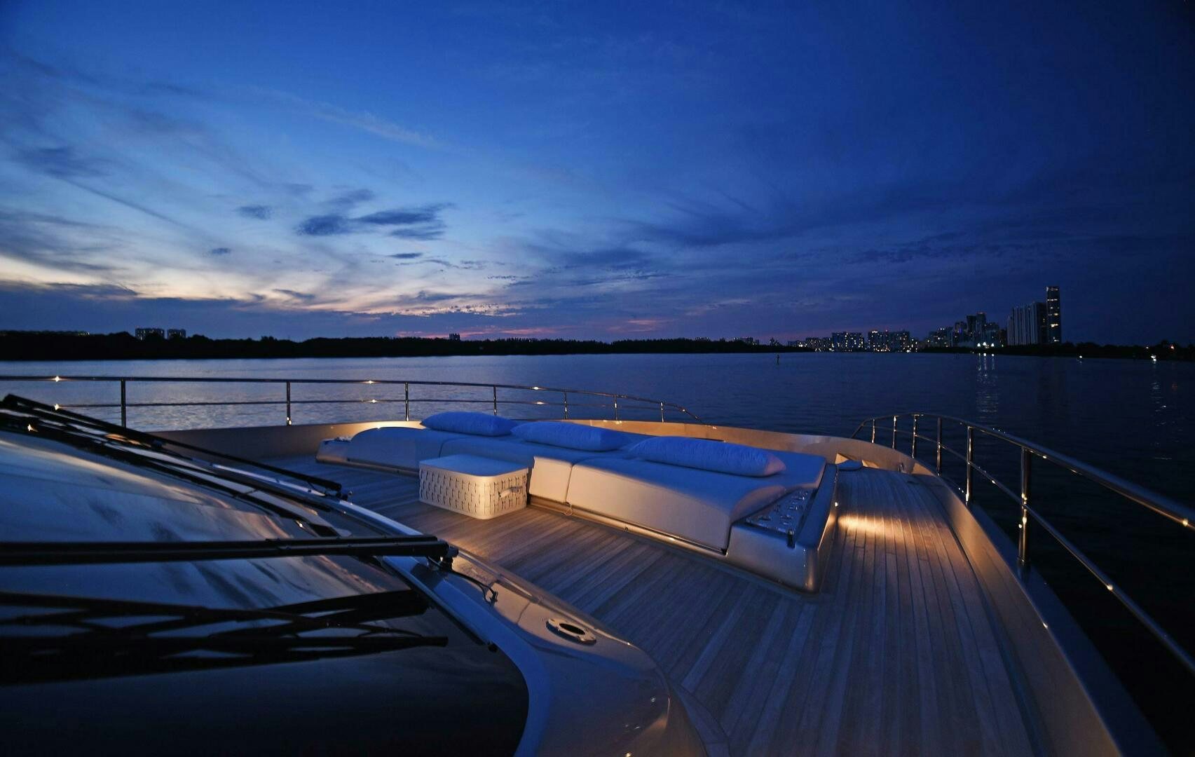 a boat on a body of water aboard ALEGRA Yacht for Sale