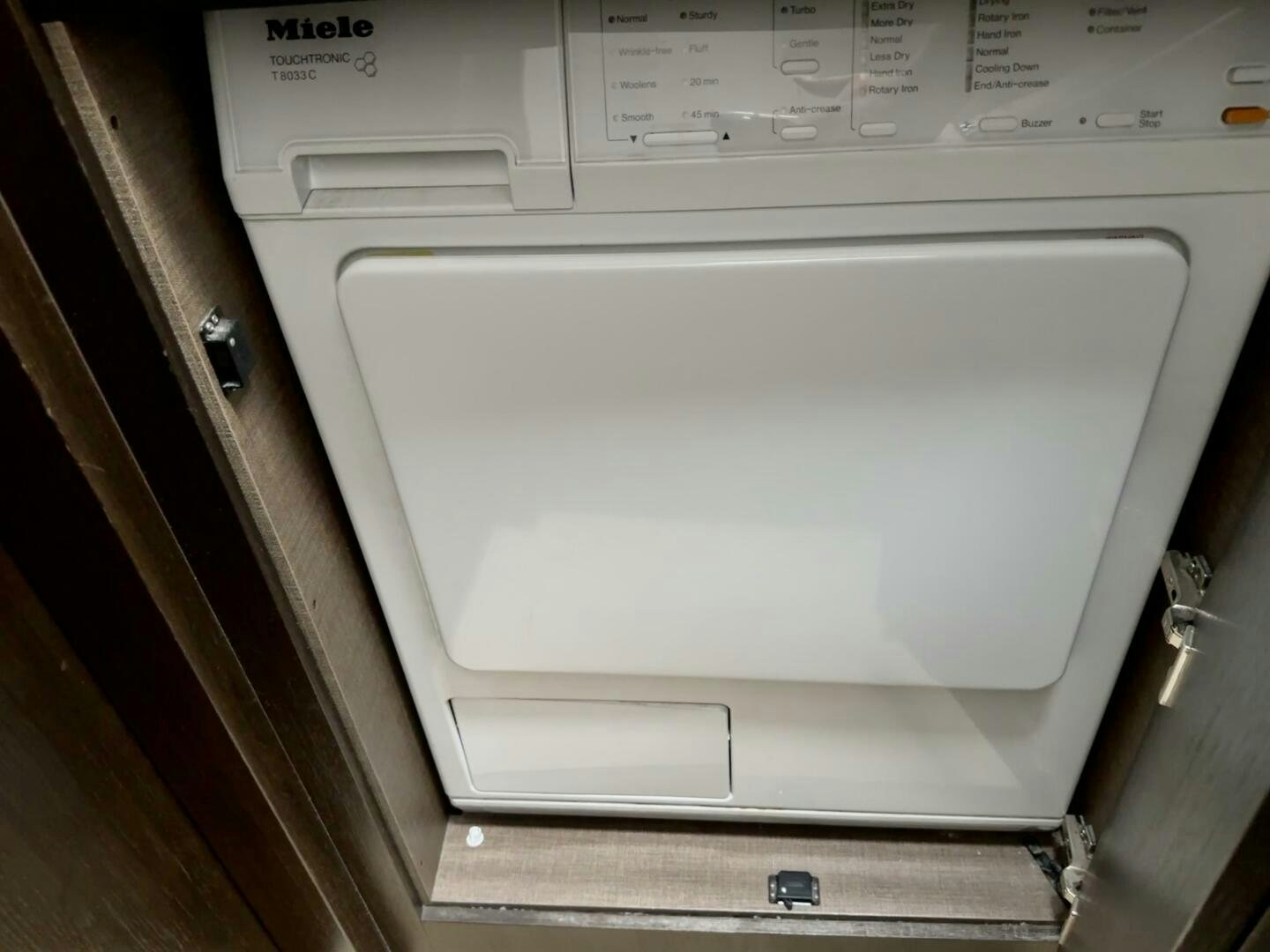 a white rectangular object with a white object on top aboard HOME WRECKER Yacht for Sale