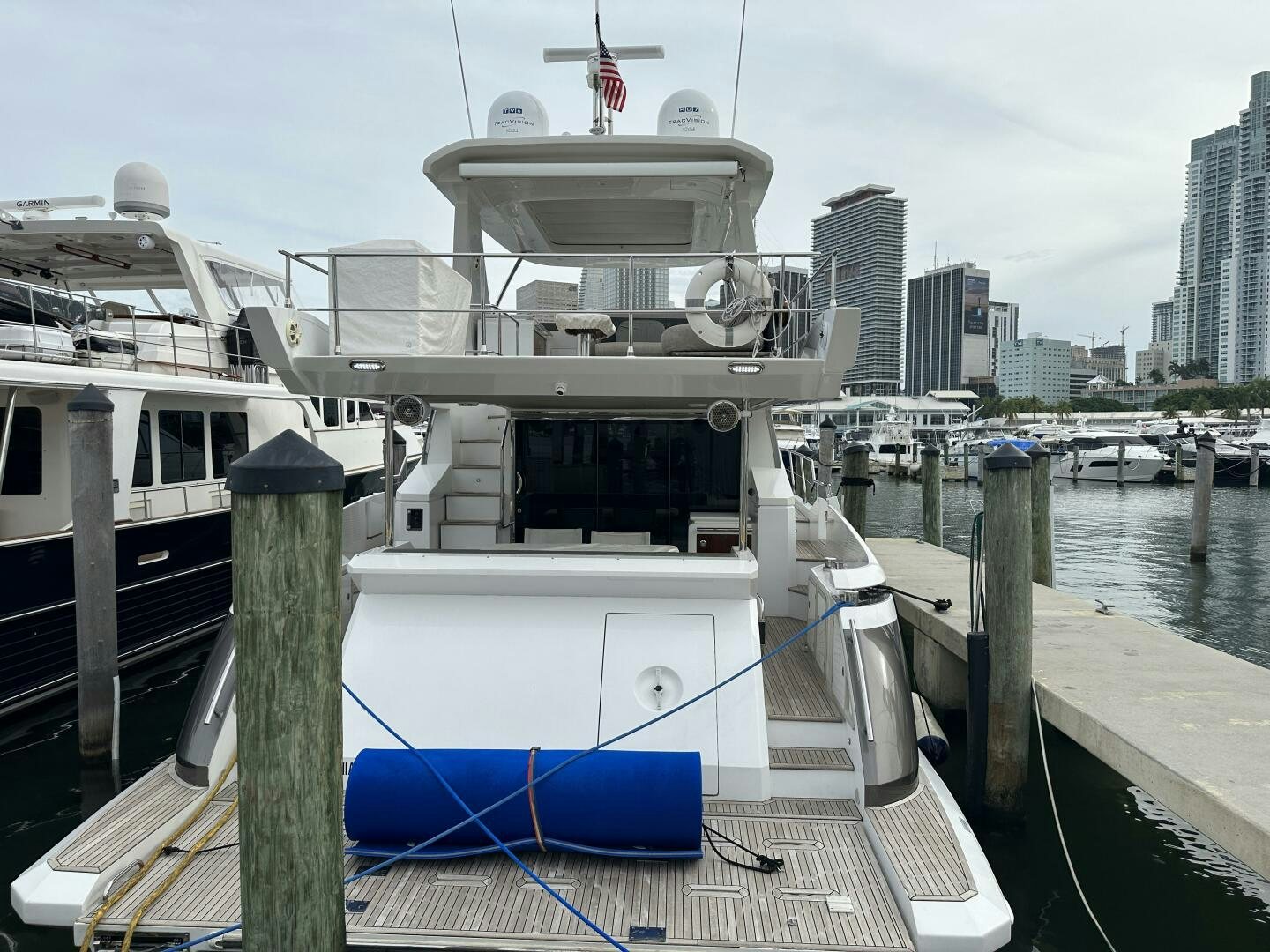 a boat docked at a pier aboard HOME WRECKER Yacht for Sale