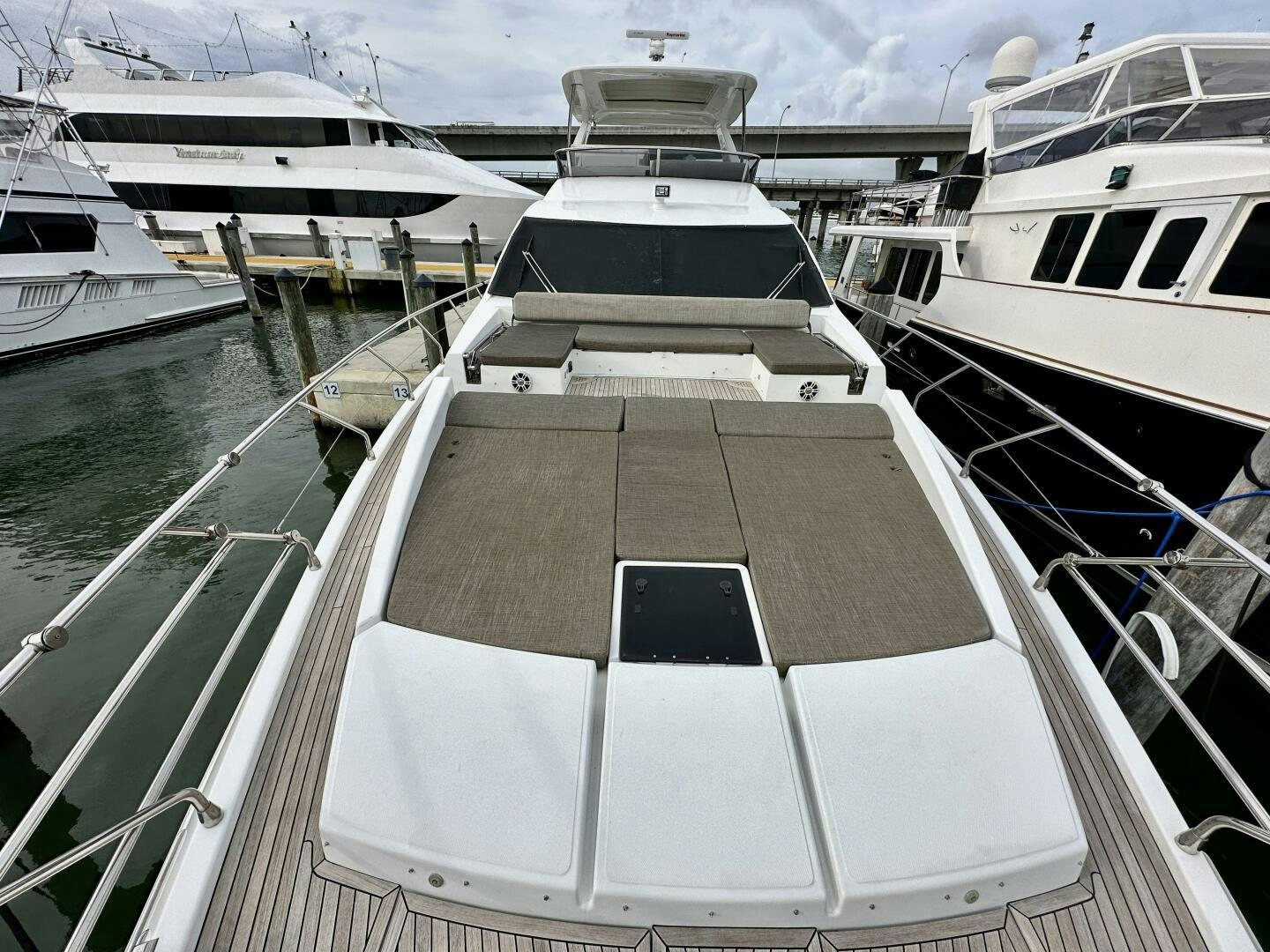 a boat docked at a pier aboard HOME WRECKER Yacht for Sale