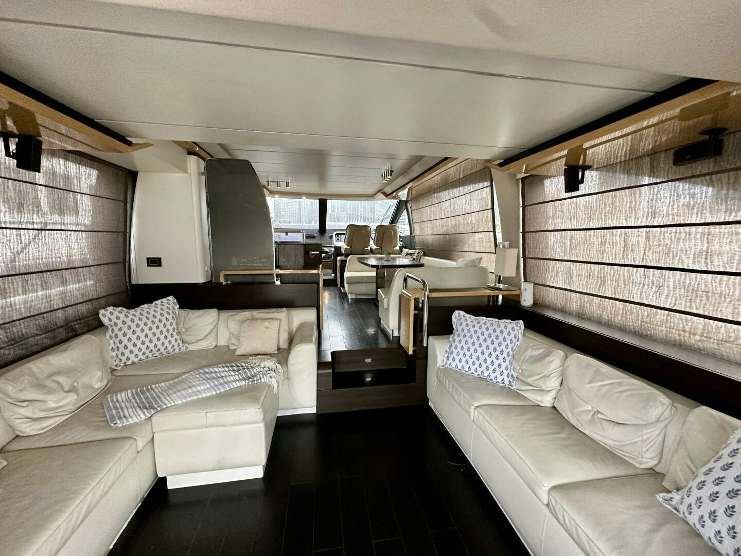 a room with a couple of beds aboard HOME WRECKER Yacht for Sale