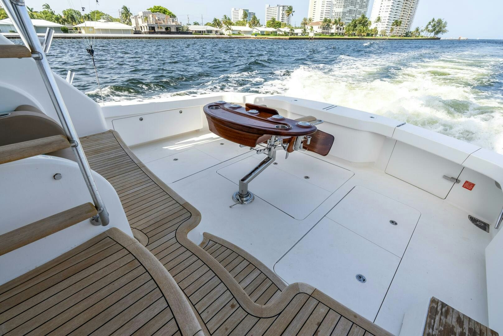 a boat on the water aboard NO COLLARS Yacht for Sale