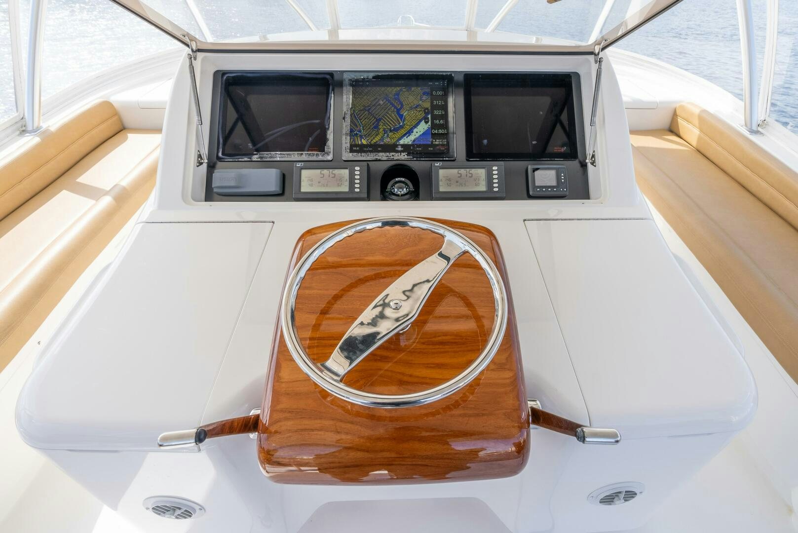 a close-up of a machine aboard NO COLLARS Yacht for Sale