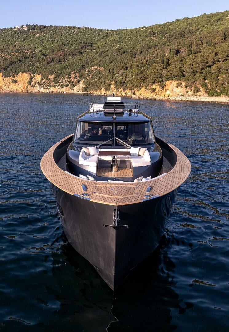 a boat on the water aboard SUNYA Yacht for Sale