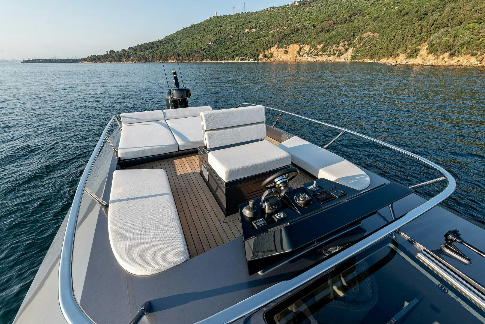 a boat on the water aboard SUNYA Yacht for Sale