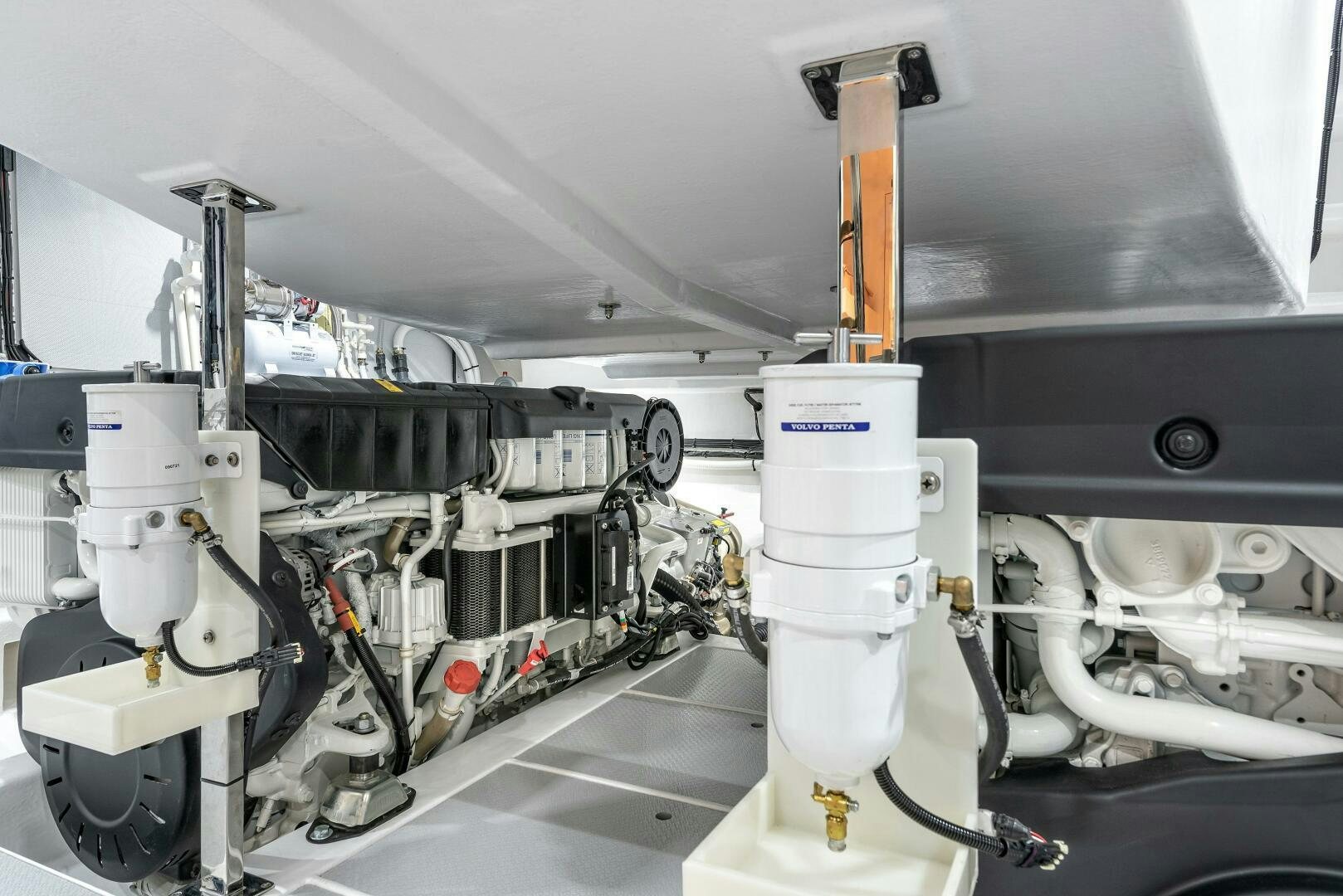 a machine in a room aboard SUNYA Yacht for Sale