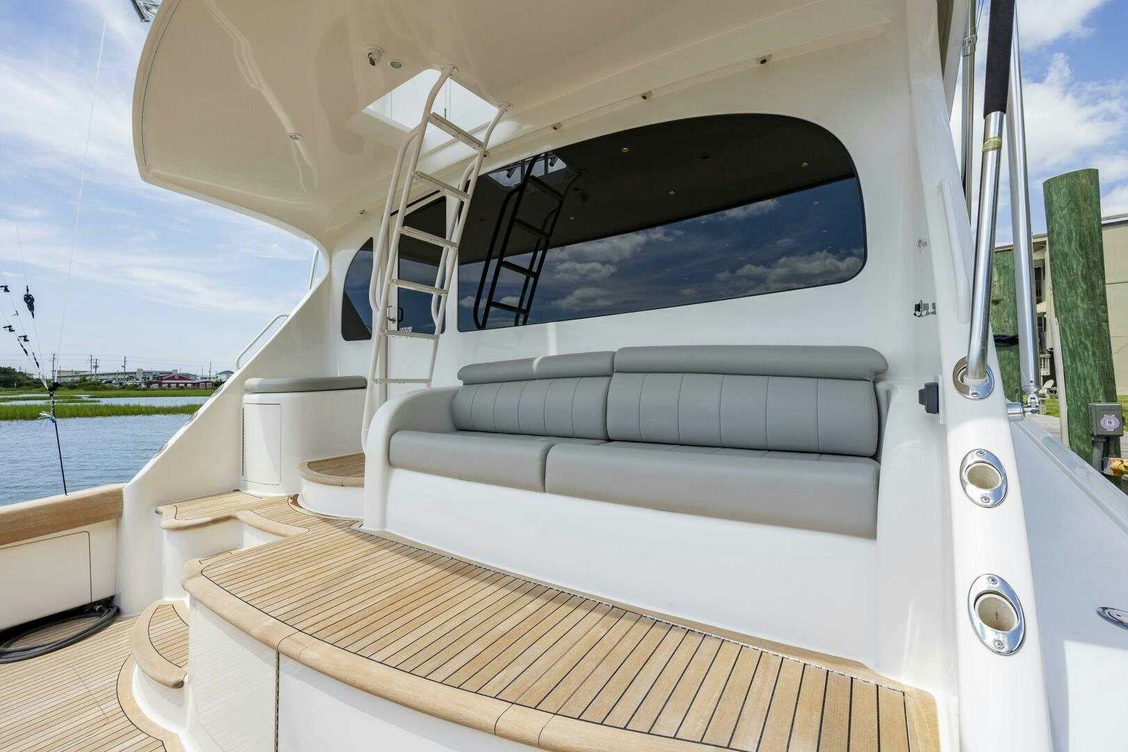 the inside of a boat aboard SAVING GRACE Yacht for Sale