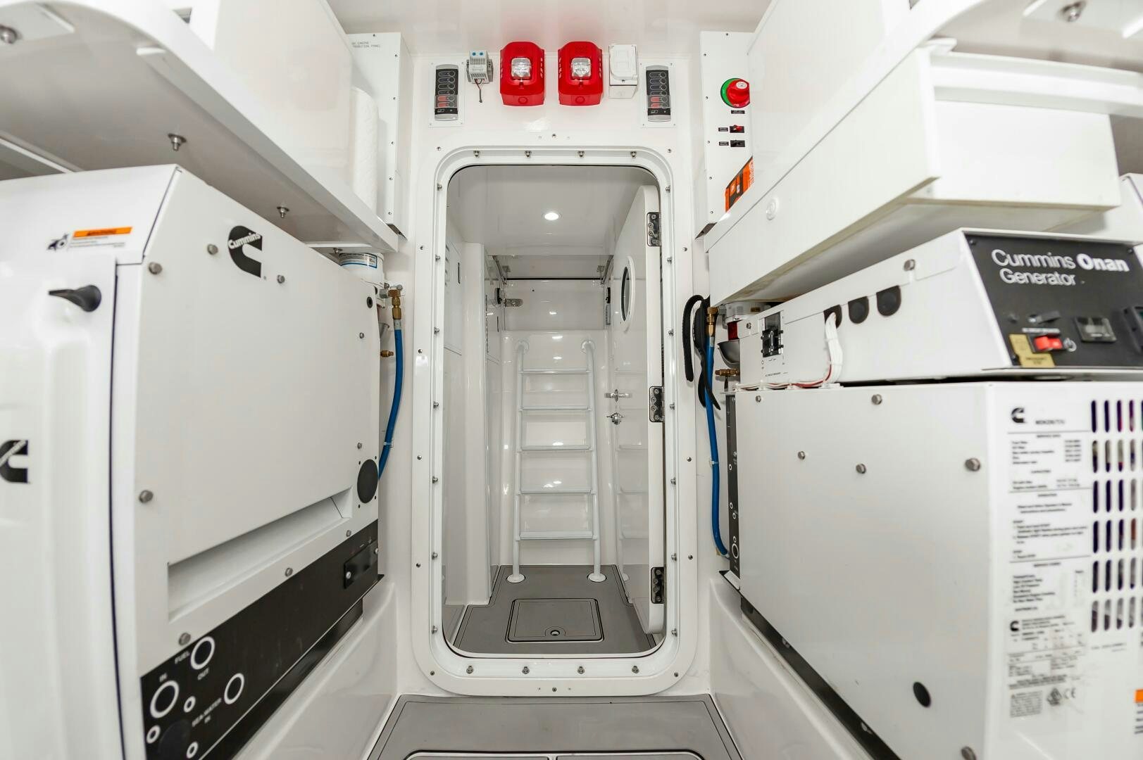 a close-up of a machine aboard KNOT DONE YET Yacht for Sale