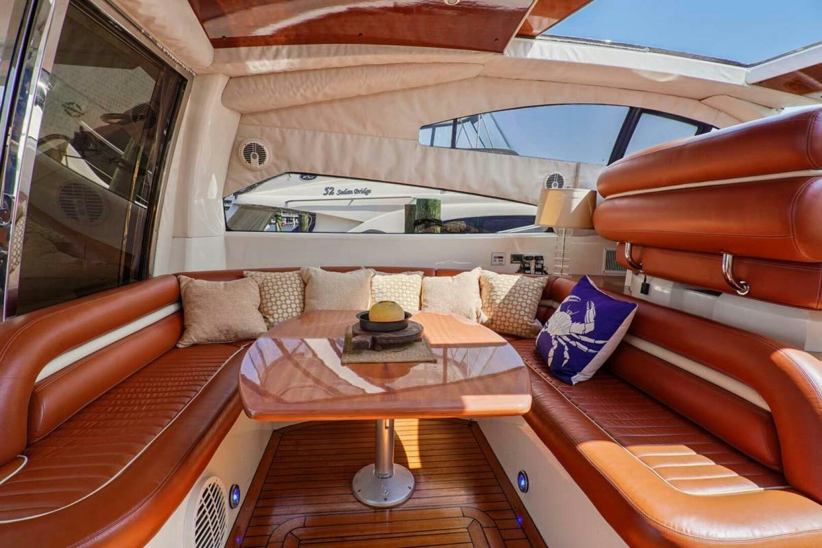 a boat on a boat aboard OBSESSION Yacht for Sale
