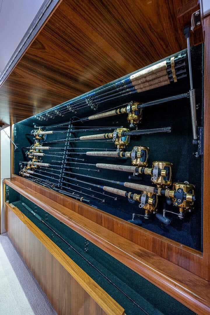 a machine on the counter aboard MAXIMUS Yacht for Sale