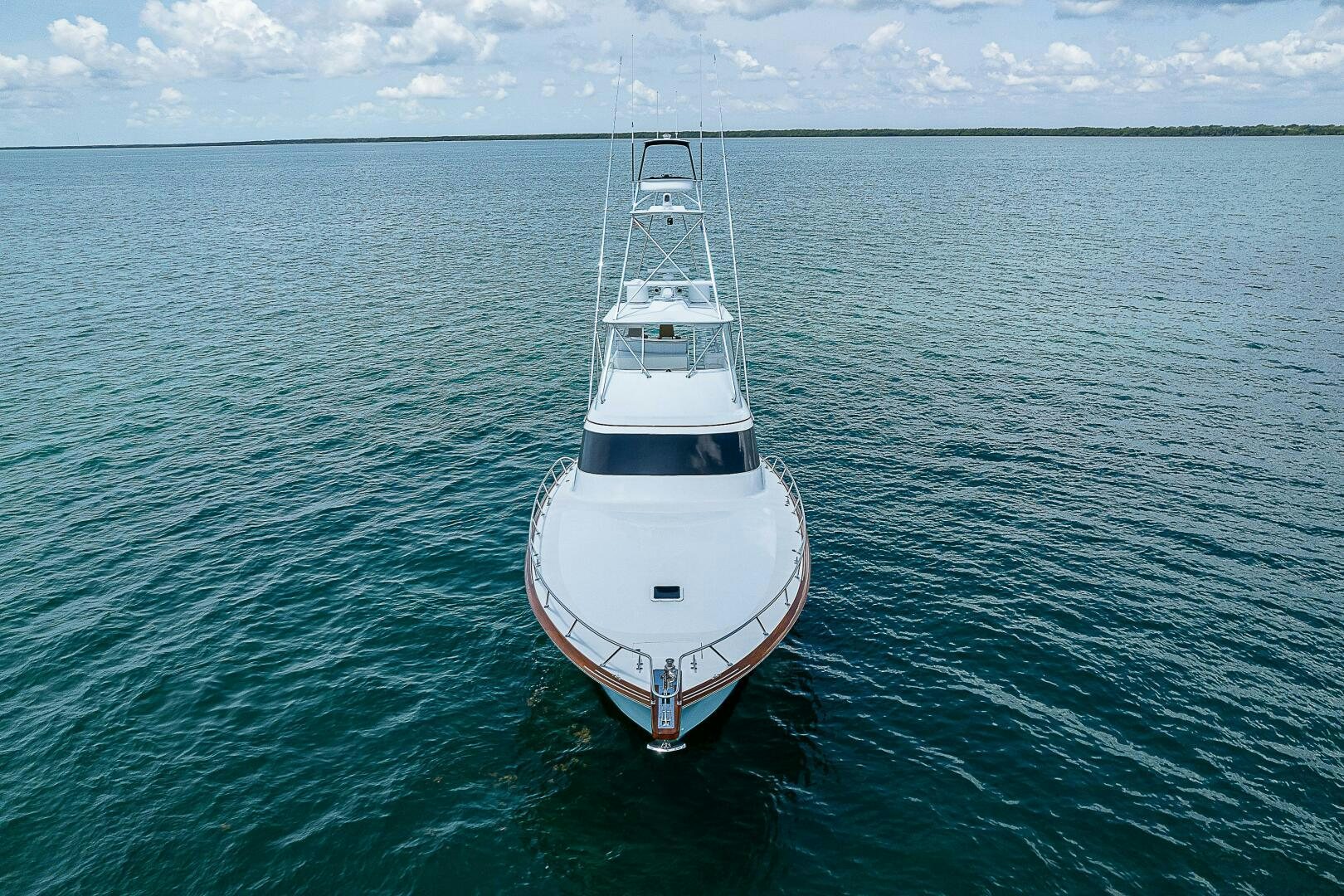 a boat in the water aboard MAXIMUS Yacht for Sale