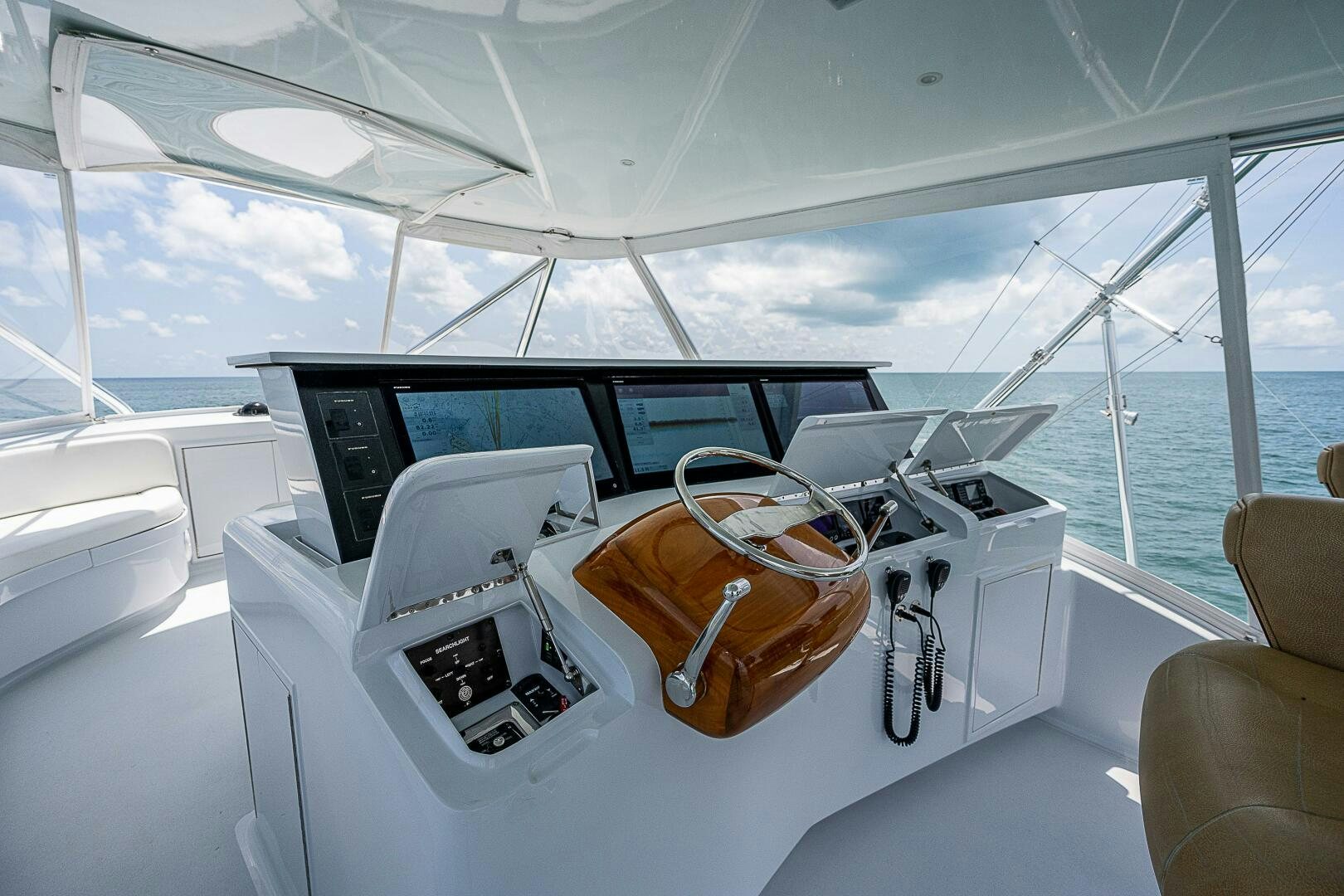 inside of a boat aboard MAXIMUS Yacht for Sale