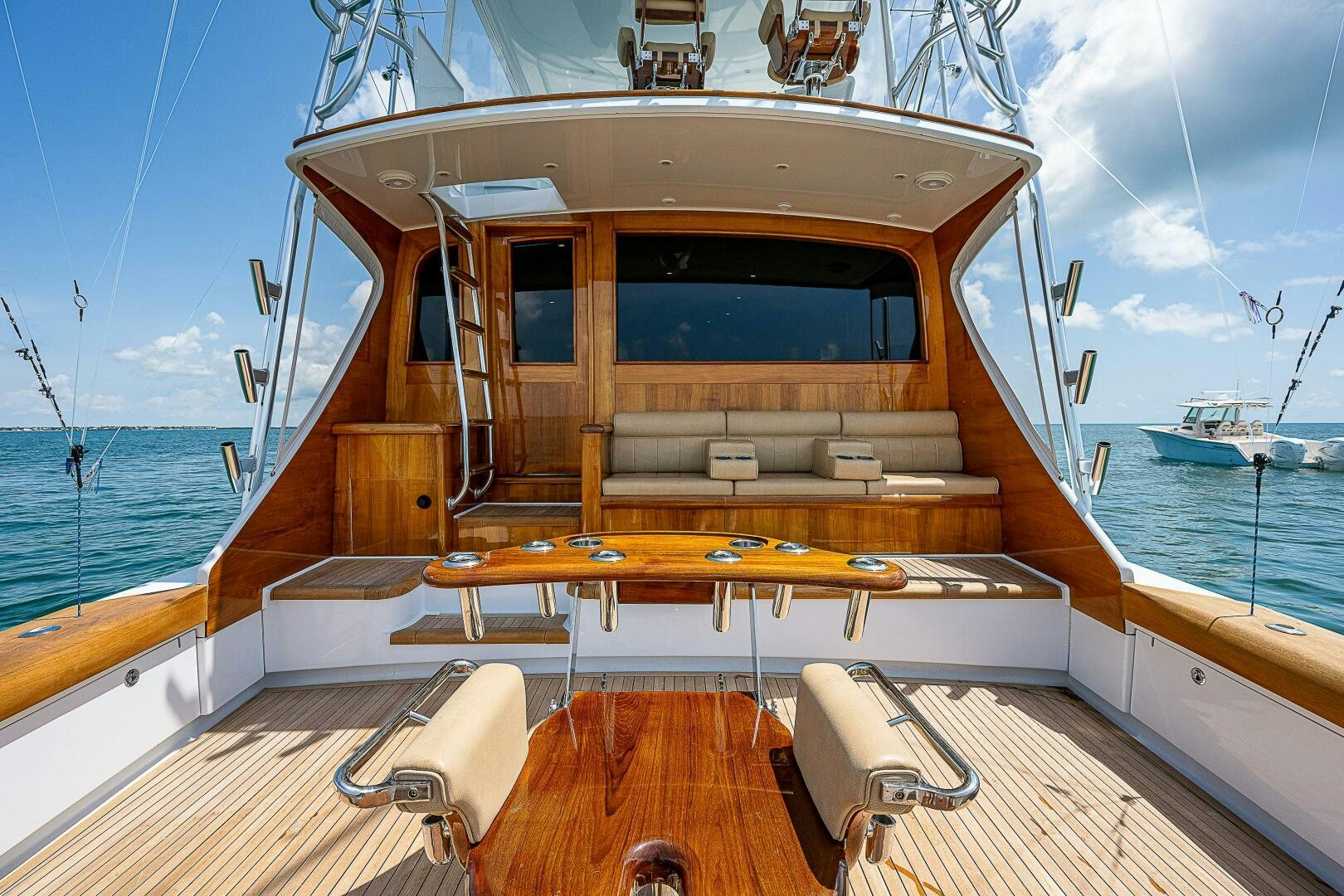a boat on the water aboard MAXIMUS Yacht for Sale