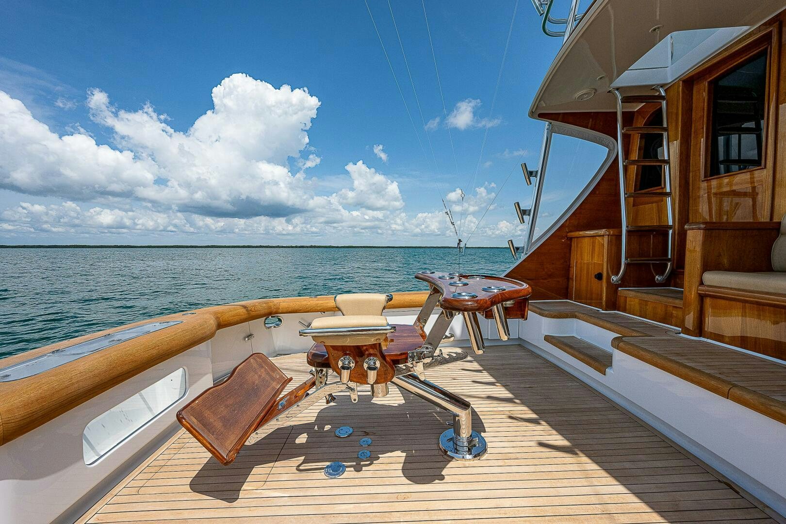 a boat on the water aboard MAXIMUS Yacht for Sale