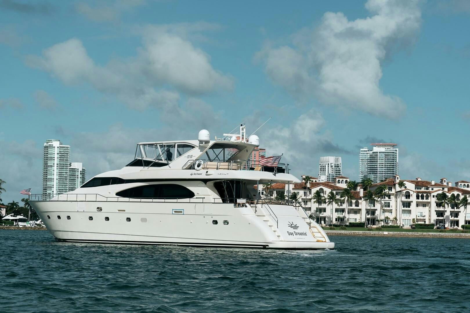 a large white boat in the water aboard SUN ADVENTURES Yacht for Sale