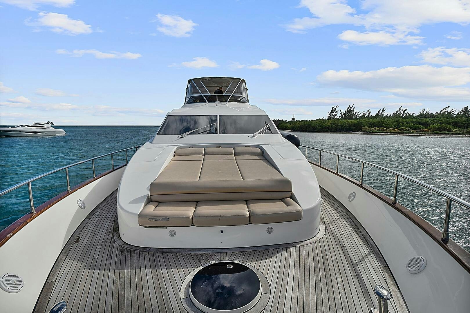 a boat on a body of water aboard SUN ADVENTURES Yacht for Sale
