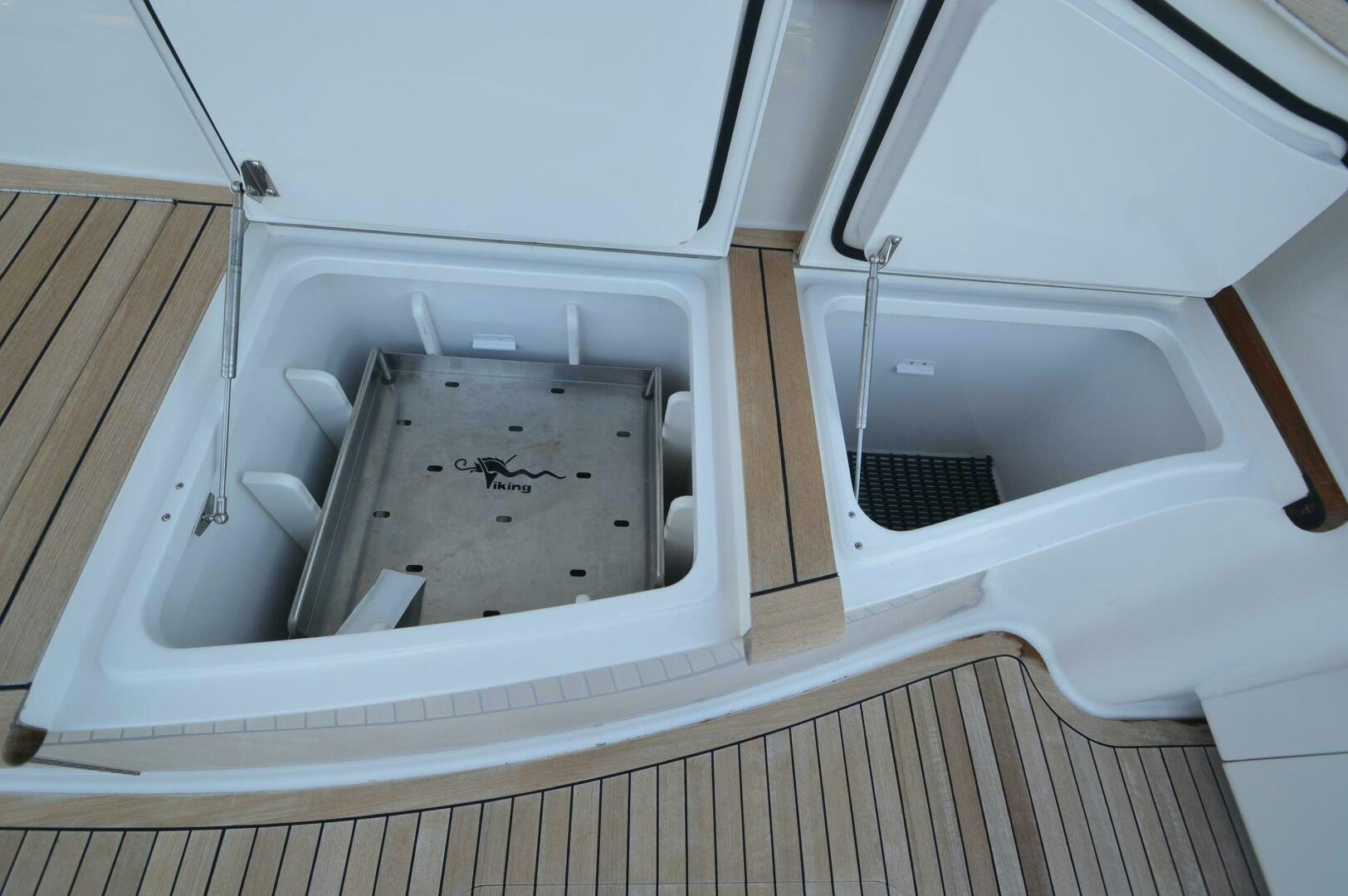 a close-up of a sink aboard LOW PROFILE Yacht for Sale