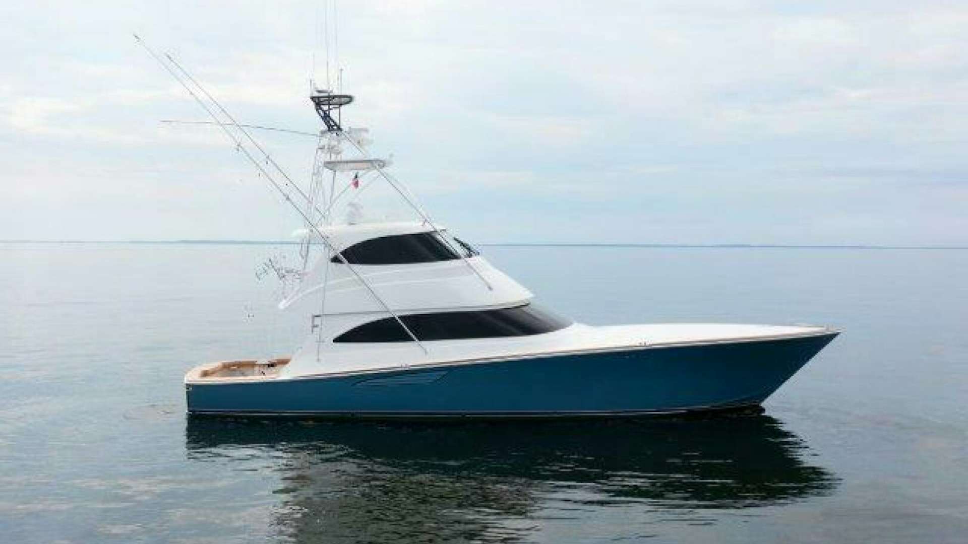 a boat on the water aboard PATRIOT Yacht for Sale