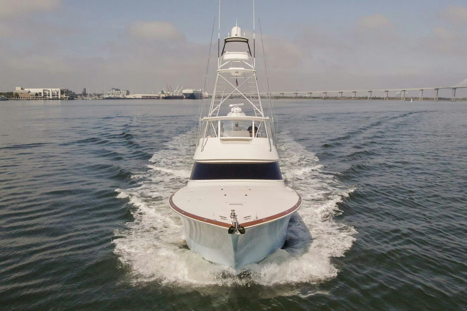 a boat on the water aboard BAILEY'S ARK Yacht for Sale