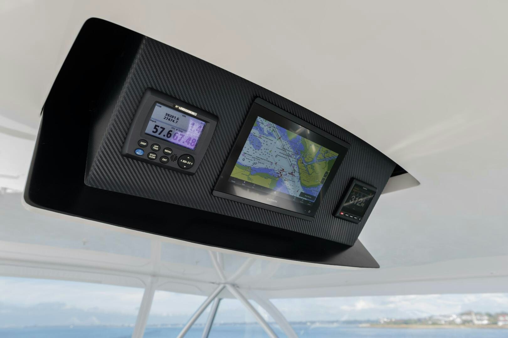 a black electronic device aboard BAILEY'S ARK Yacht for Sale
