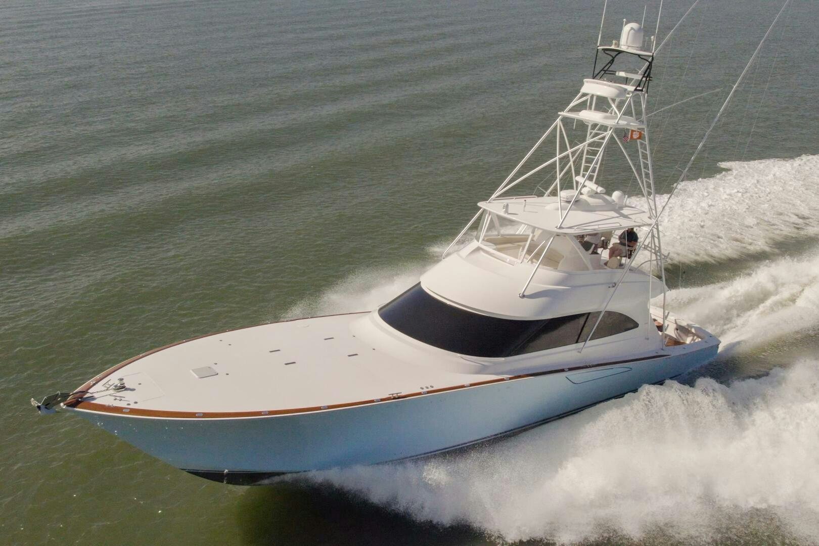 a boat on the water aboard BAILEY'S ARK Yacht for Sale