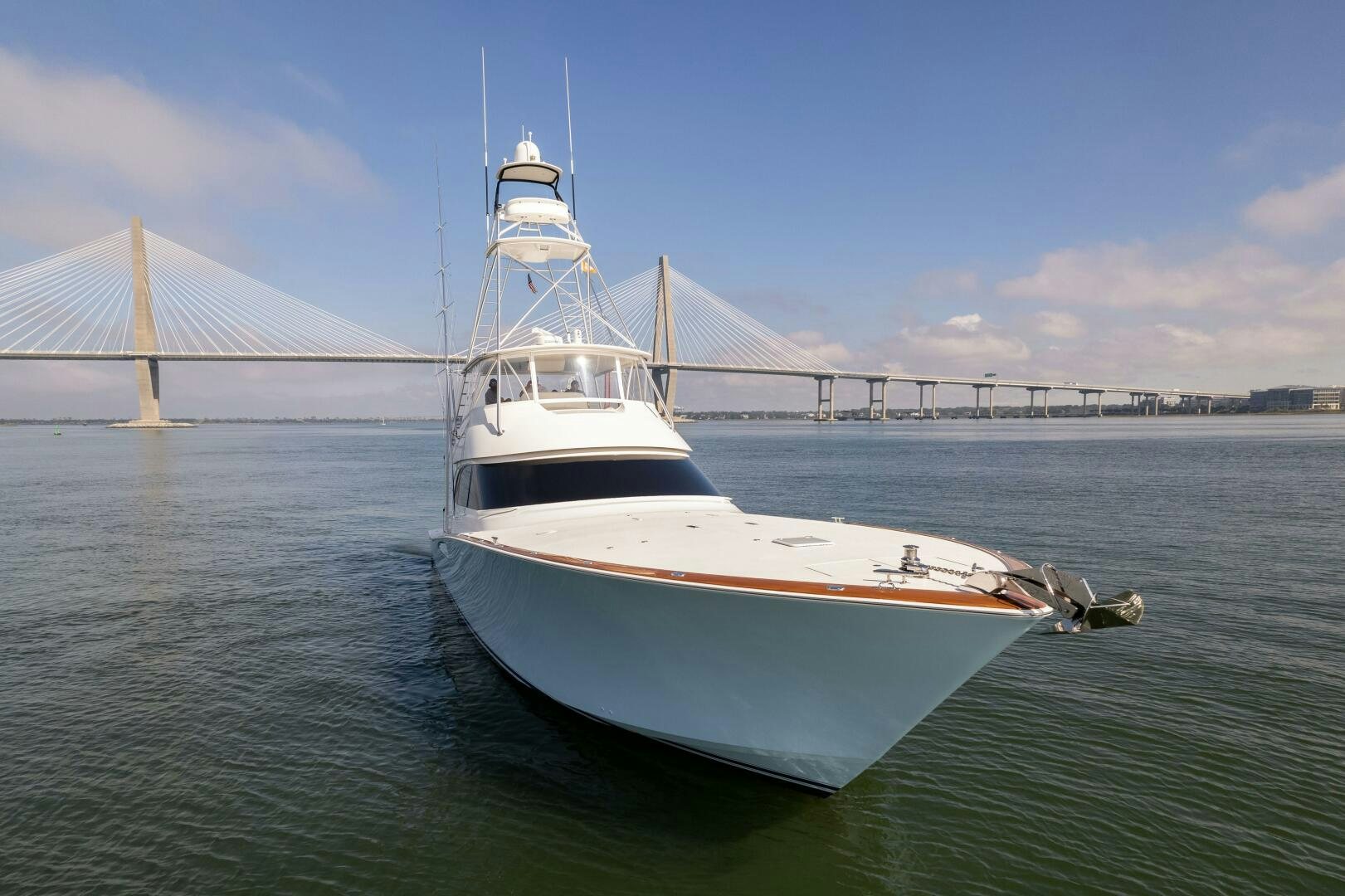 a boat in the water aboard BAILEY'S ARK Yacht for Sale