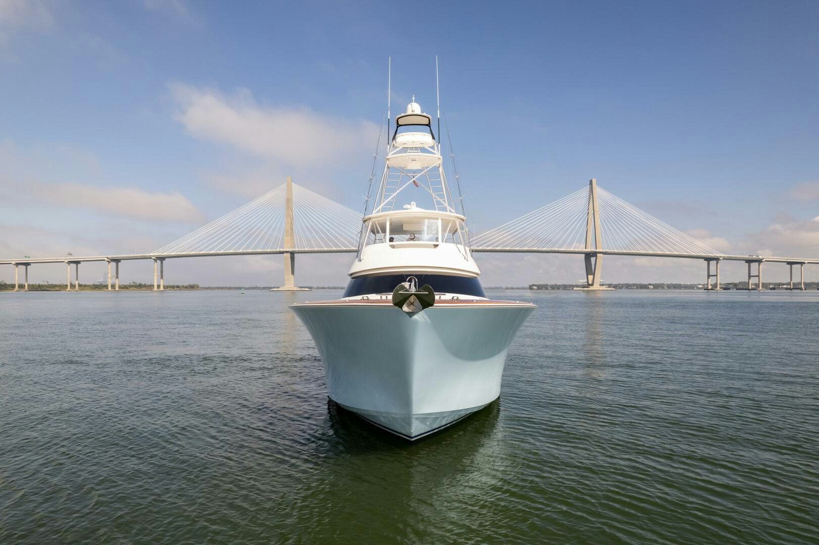 a boat in the water aboard BAILEY'S ARK Yacht for Sale