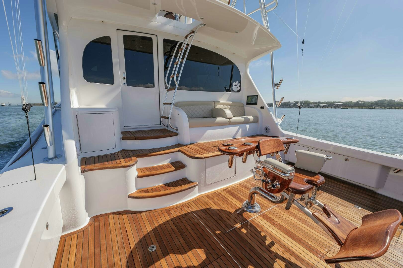 a boat on the water aboard BAILEY'S ARK Yacht for Sale