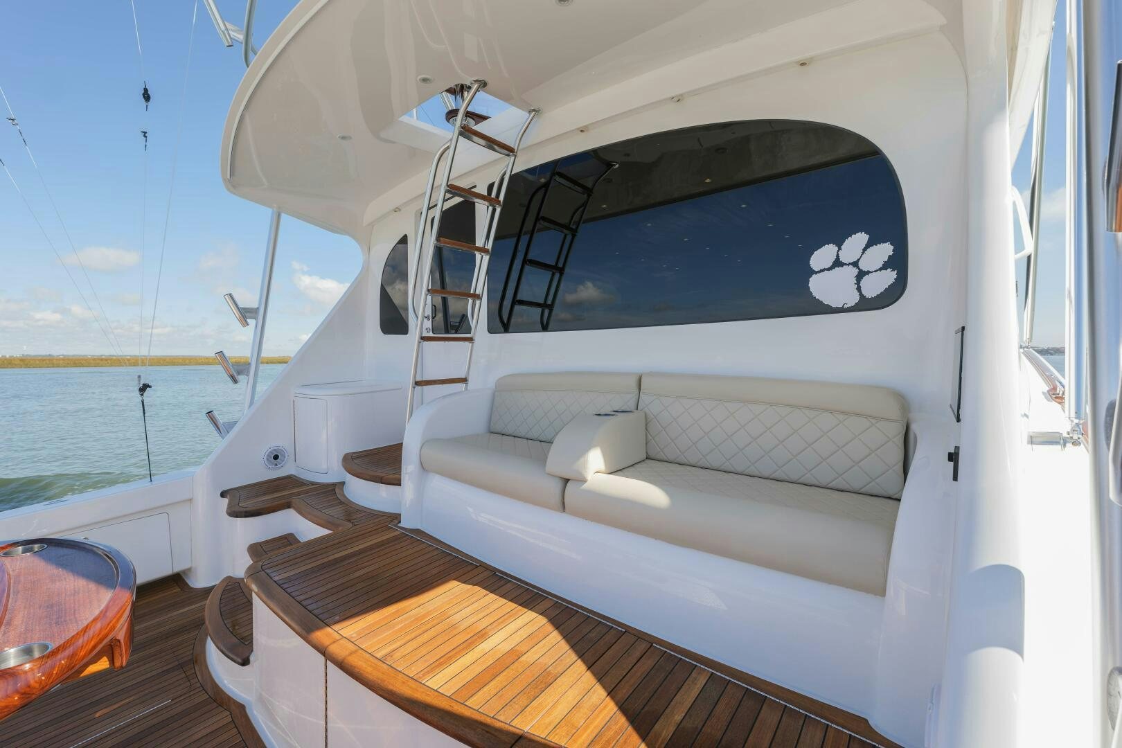 a boat on the water aboard BAILEY'S ARK Yacht for Sale
