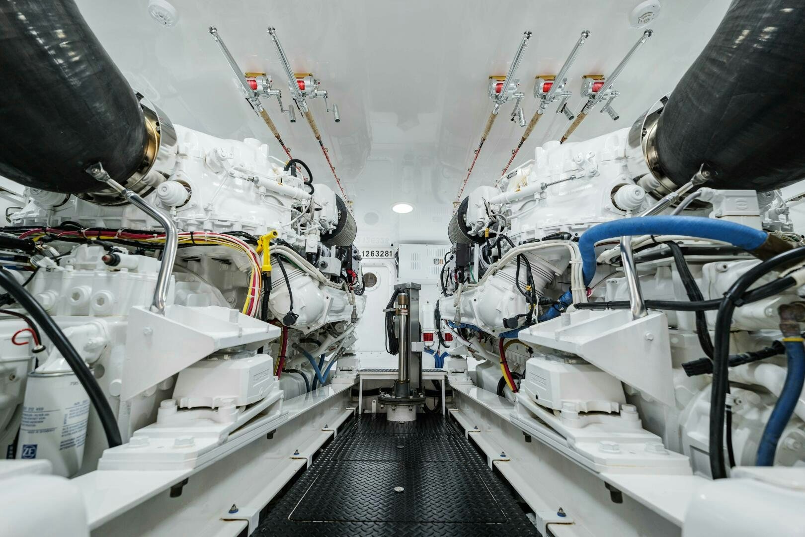 close-up of a machine aboard BAILEY'S ARK Yacht for Sale