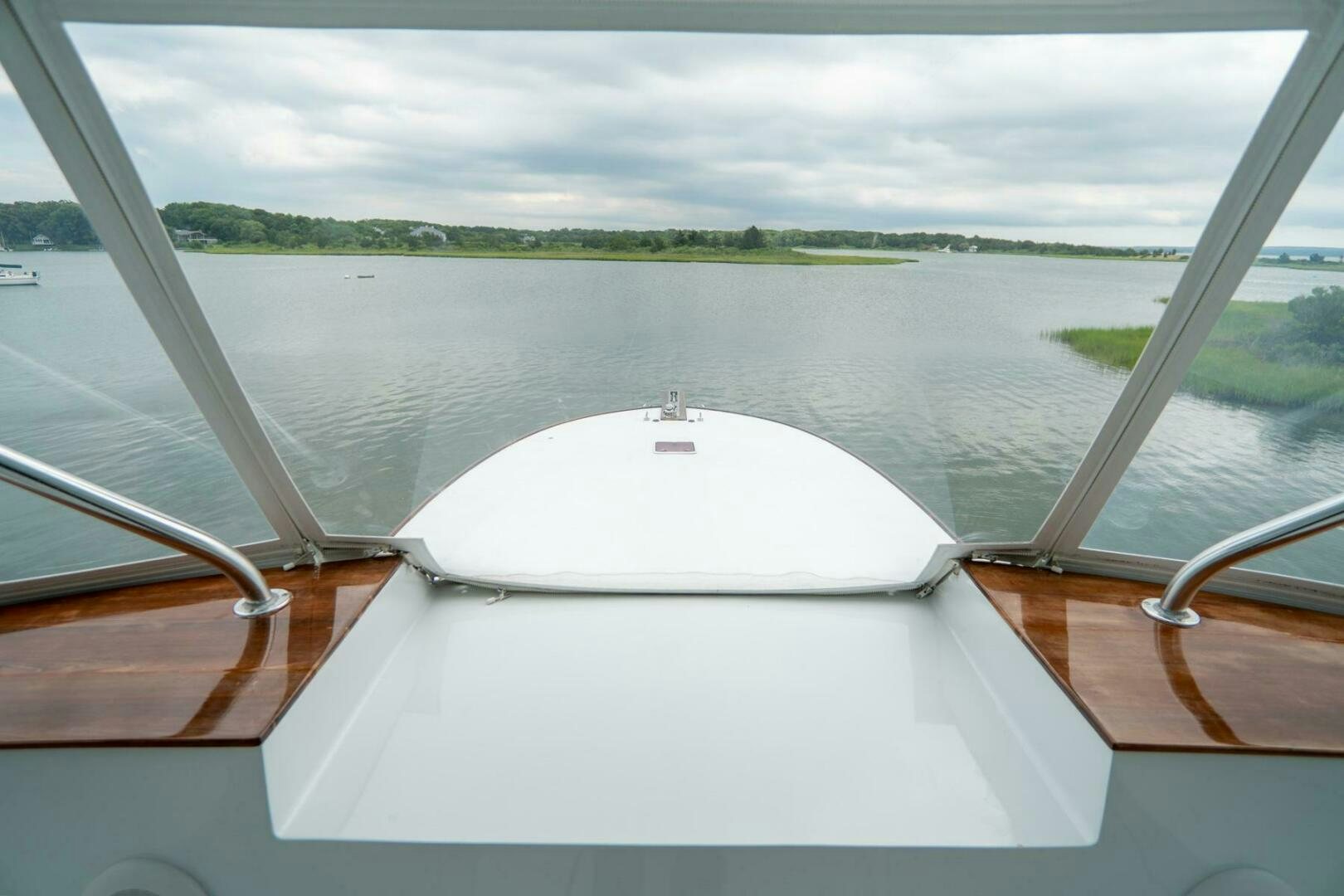 a boat on the water aboard BIG BLUE Yacht for Sale