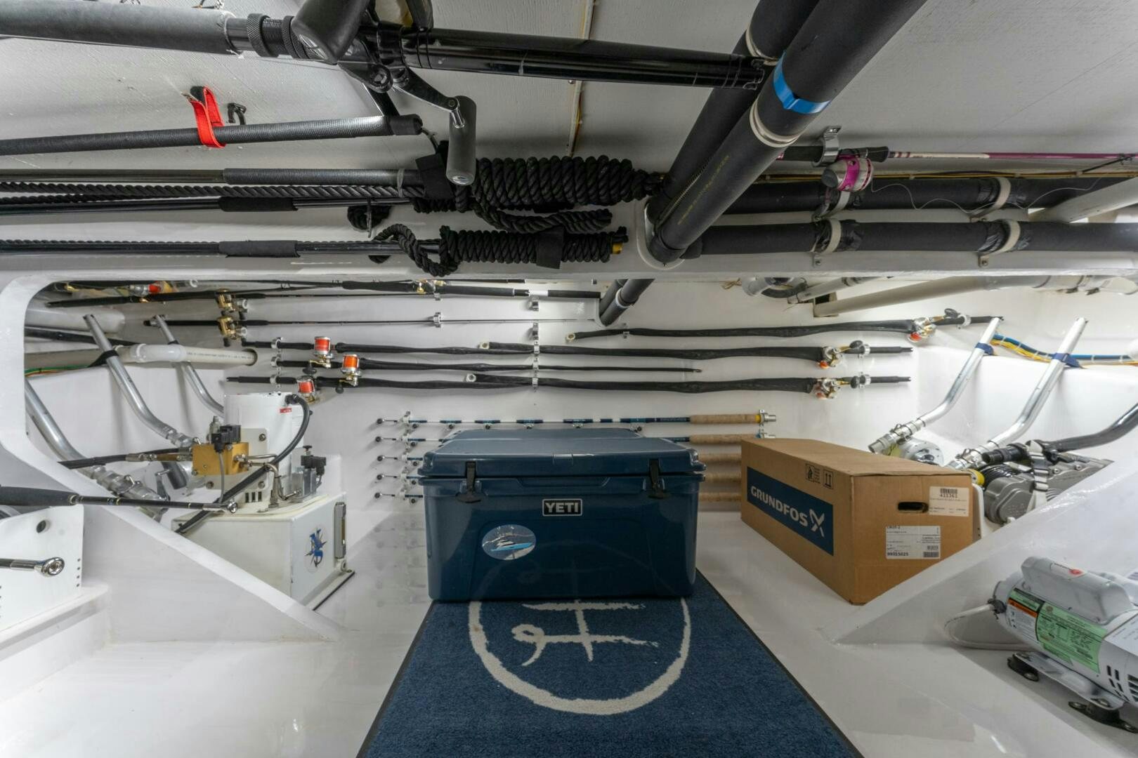 a machine on the counter aboard HIGH COTTON Yacht for Sale