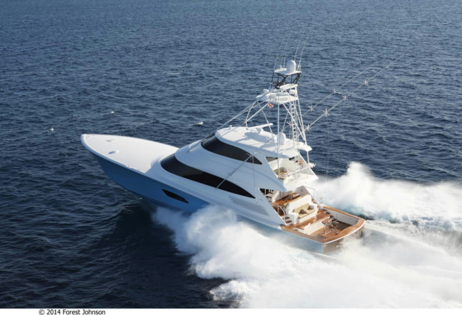 a boat in the water aboard HIGH COTTON Yacht for Sale