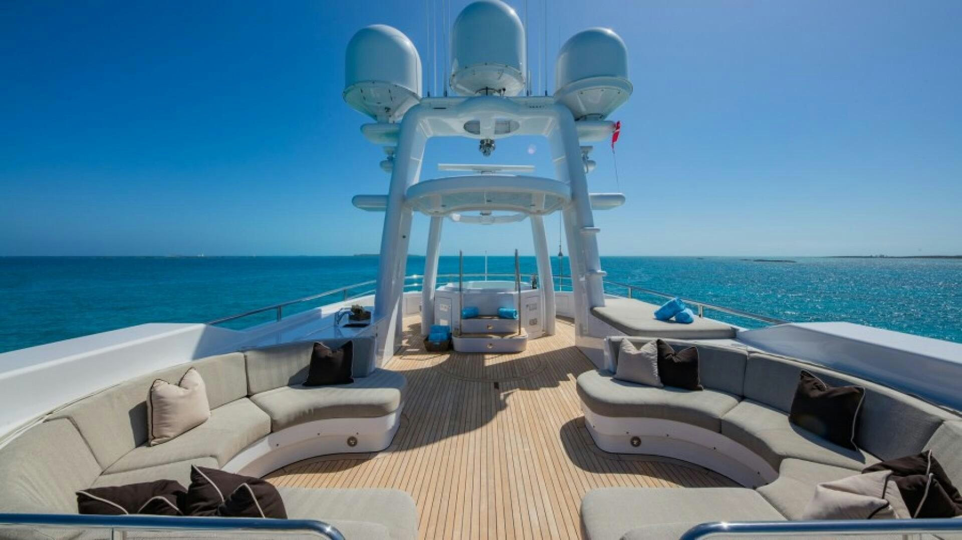 a boat on the water aboard STARSHIP Yacht for Sale
