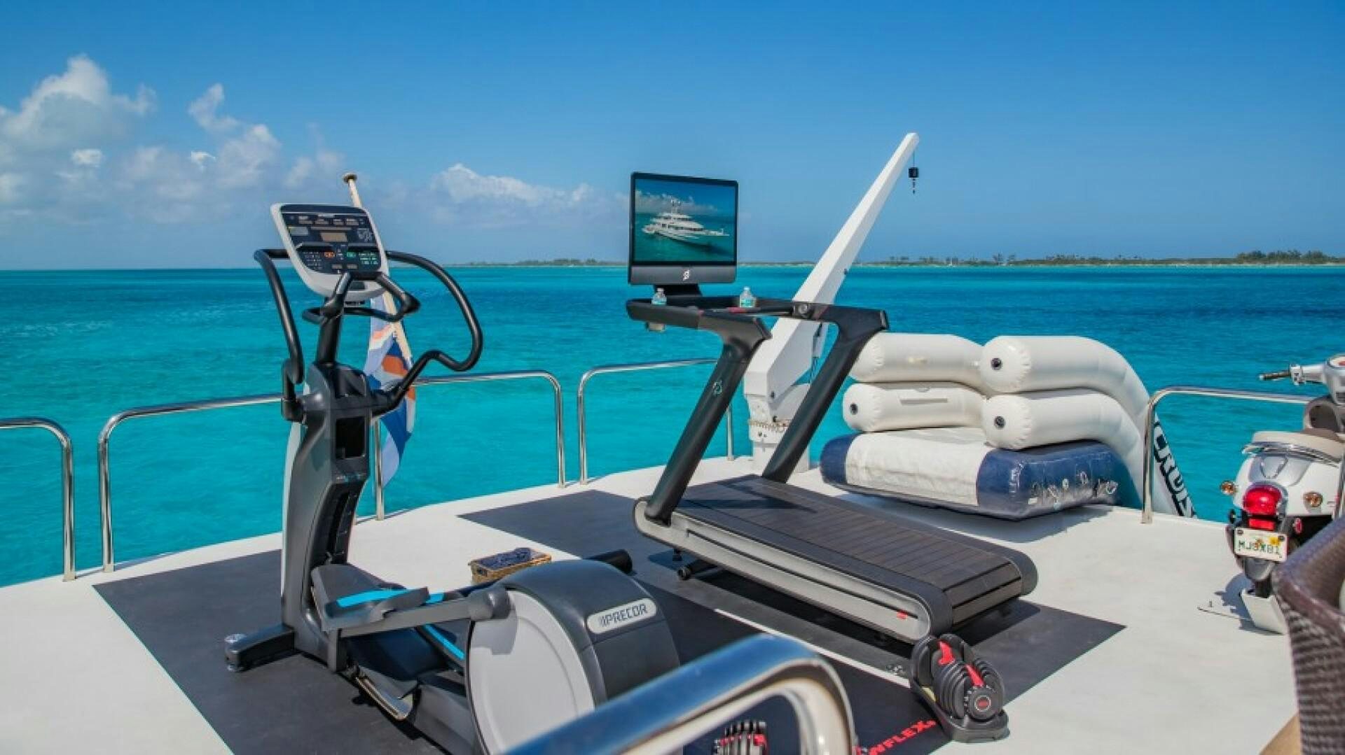 a boat on the water aboard STARSHIP Yacht for Sale