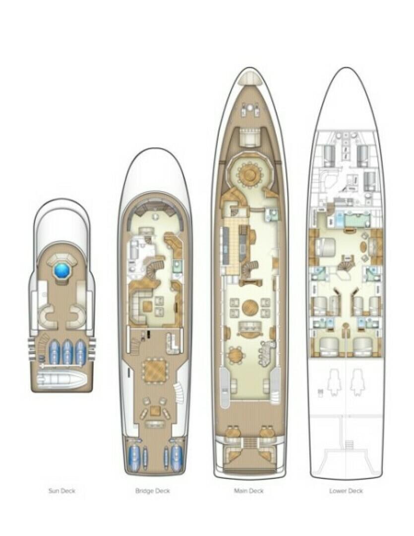 graphical user interface aboard STARSHIP Yacht for Sale
