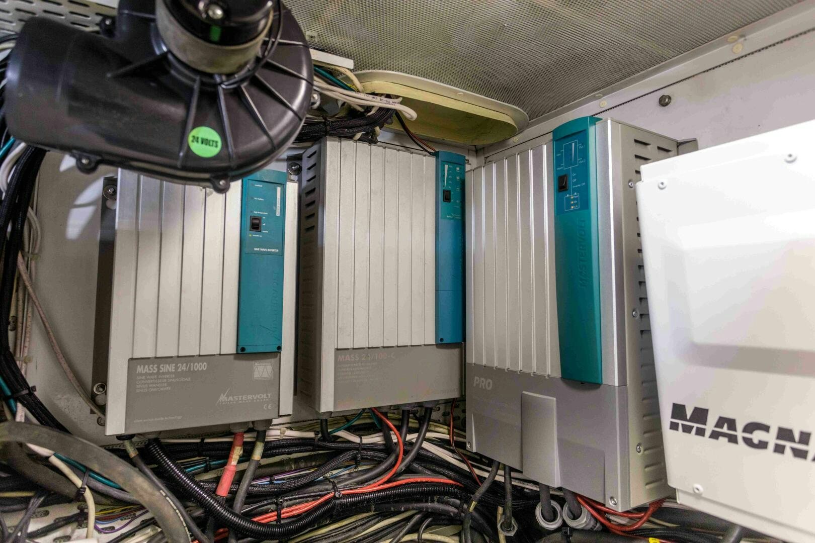 a machine with a light aboard LADY K Yacht for Sale