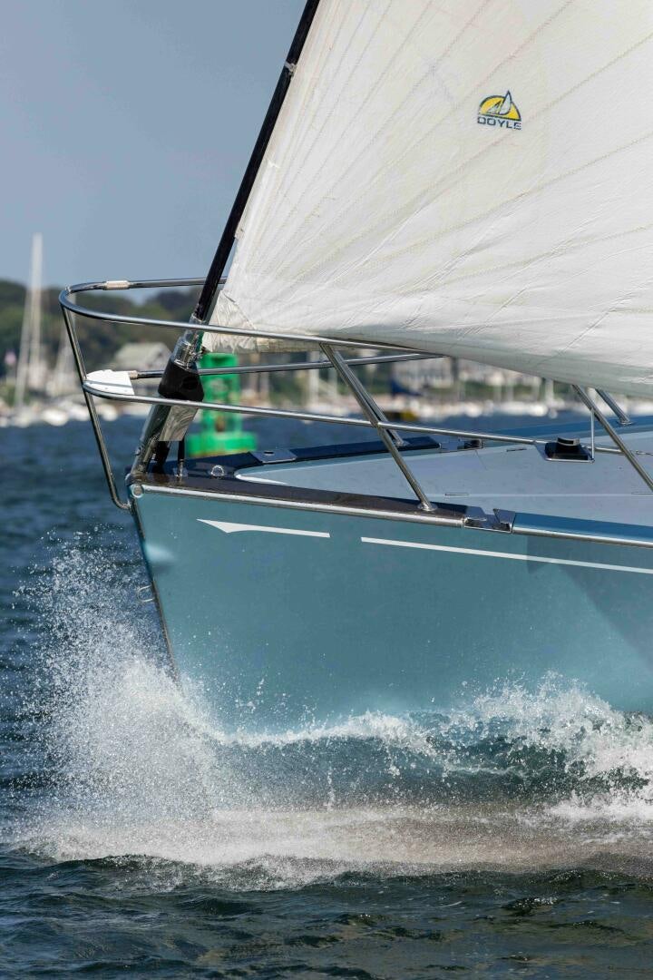 a sailboat on the water aboard LADY K Yacht for Sale