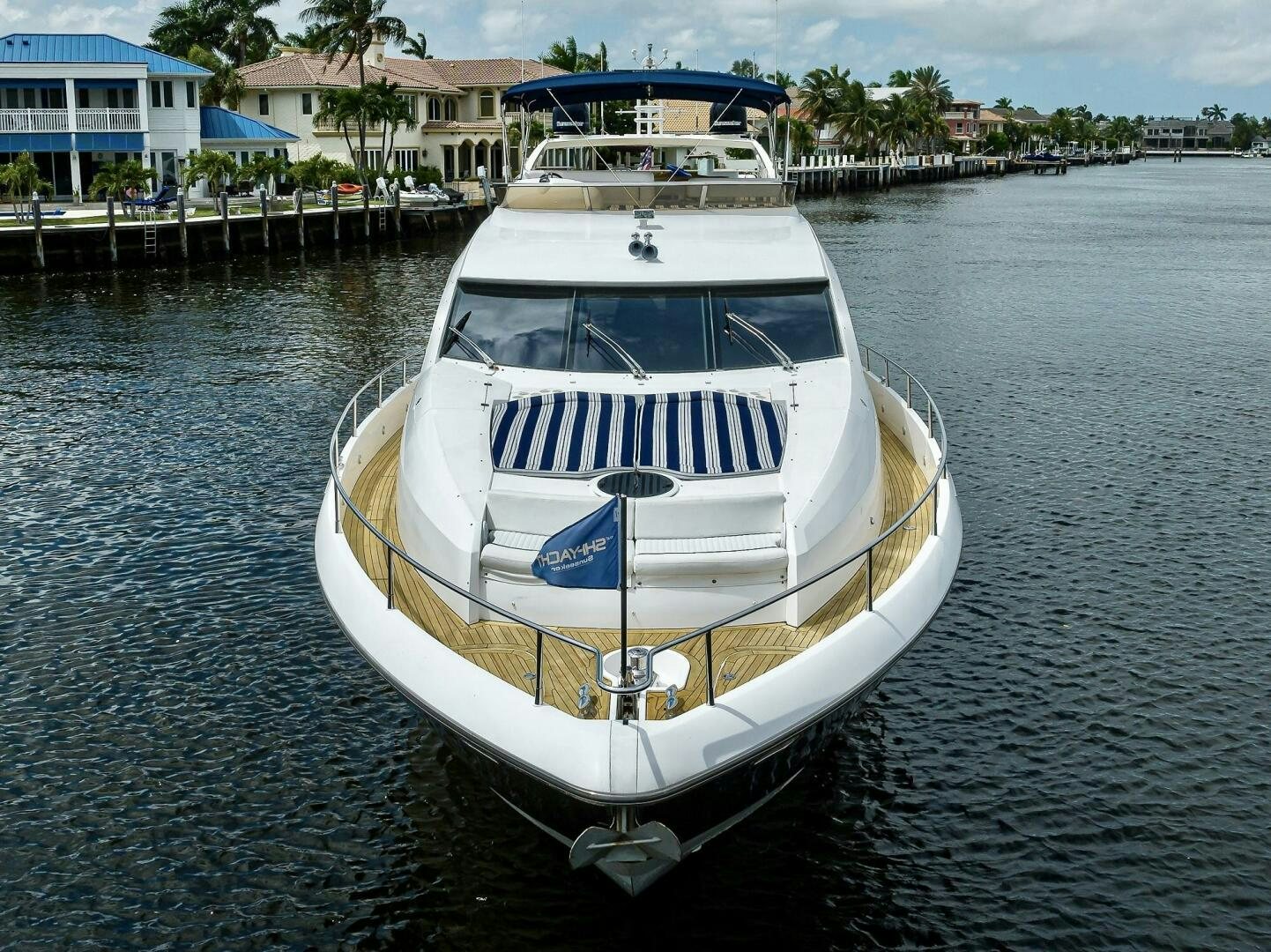 a boat on the water aboard THE SHI Yacht for Sale
