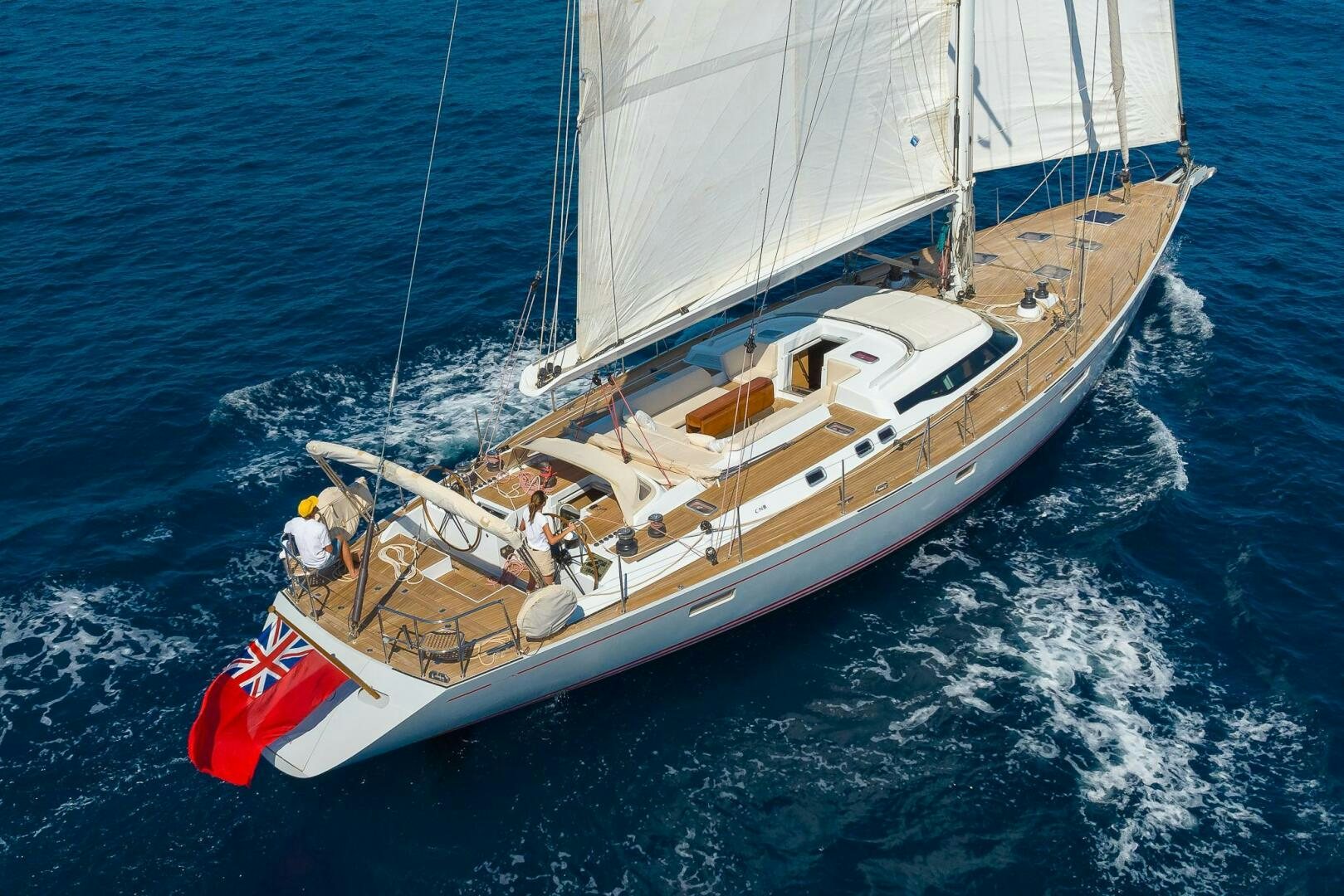 a boat on the water aboard HANNO Yacht for Sale
