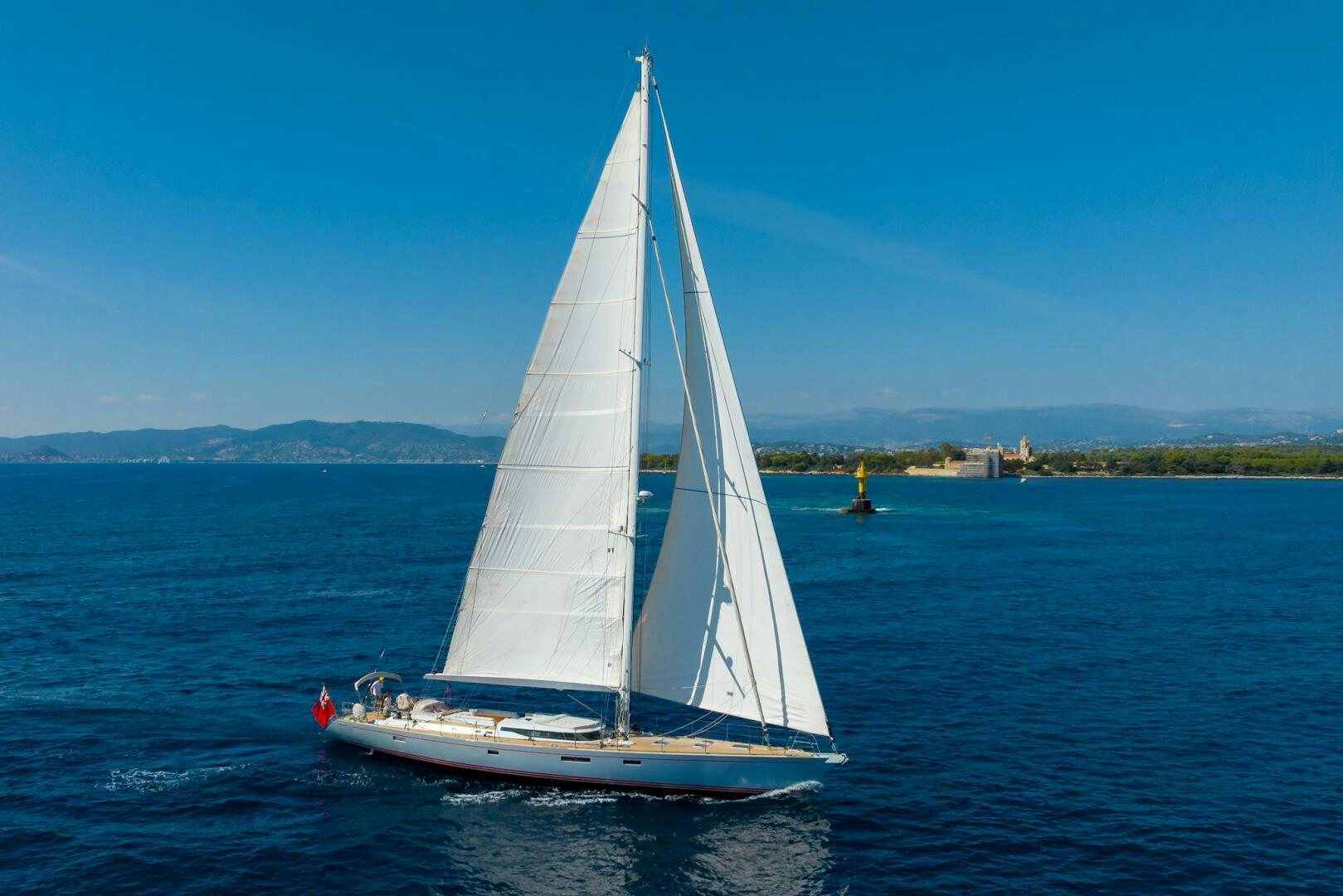 a sailboat on the water aboard HANNO Yacht for Sale