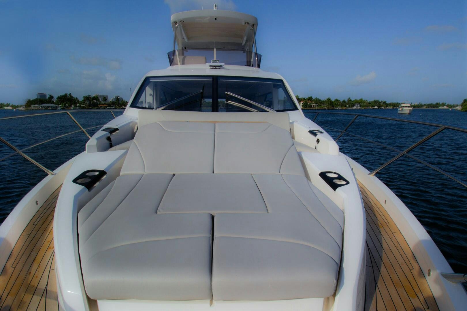 a boat on the water aboard LAGO PARADISE Yacht for Sale