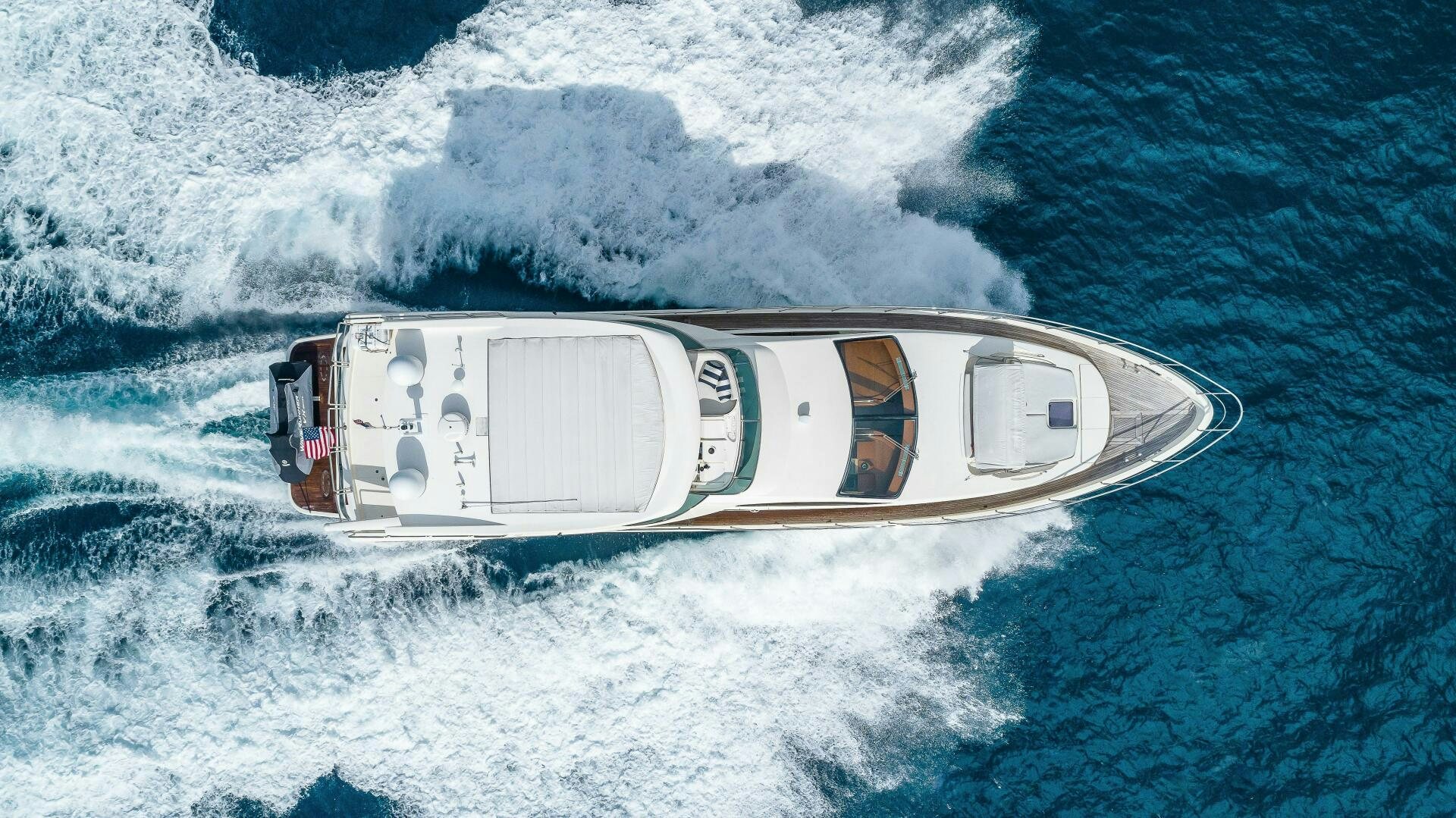 a satellite above the ocean aboard MINIMAL RISK Yacht for Sale