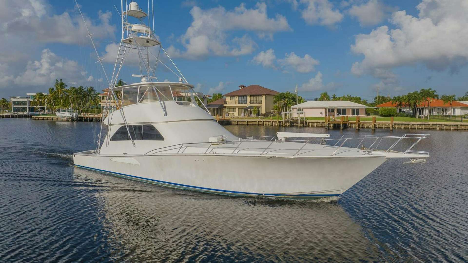 a boat in the water aboard DON'T STOP BELIEVIN Yacht for Sale