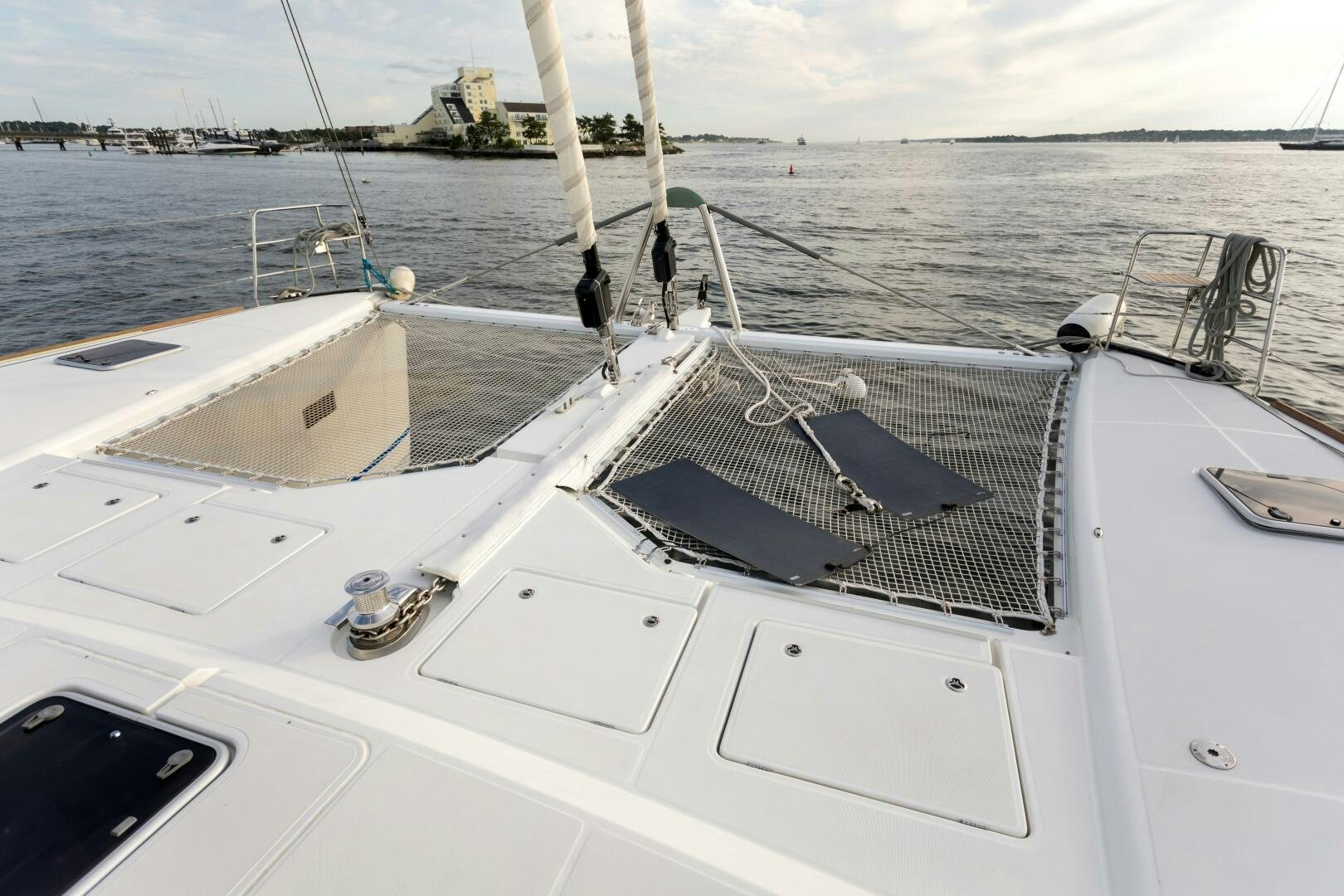 a boat on the water aboard SECOND WAVE Yacht for Sale