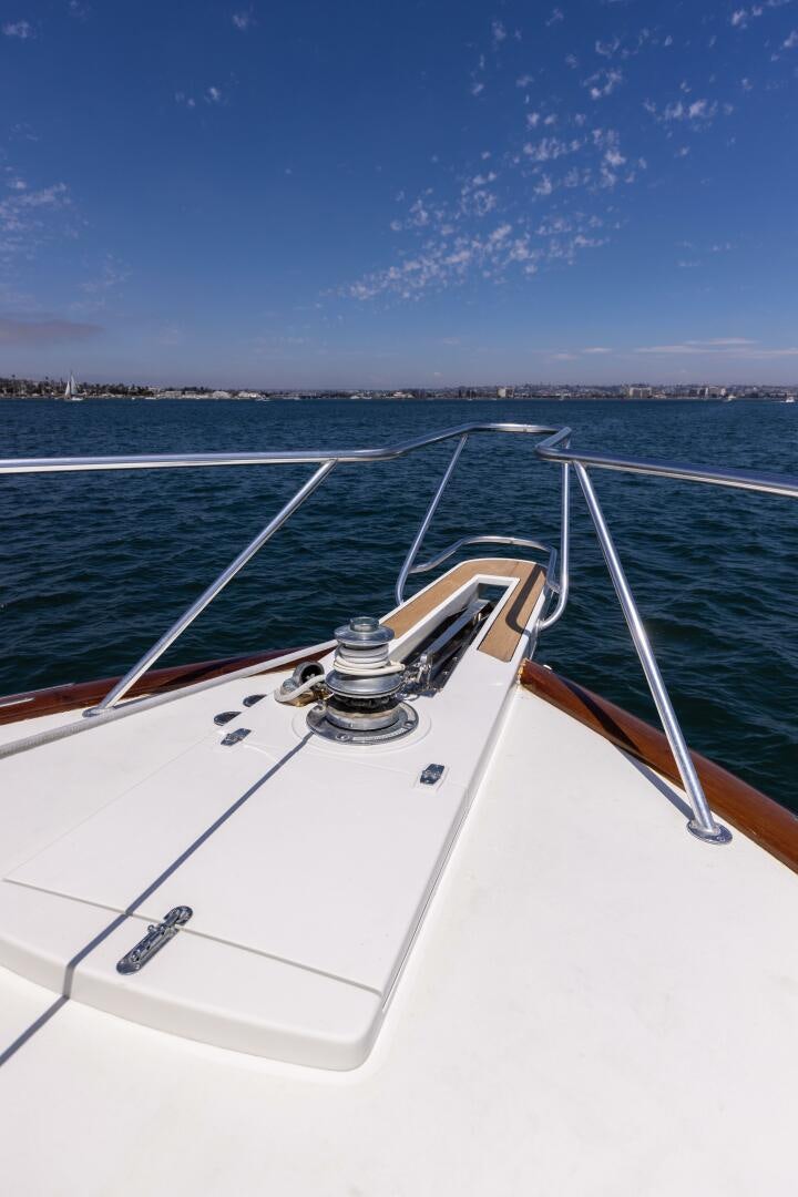 a boat on the water aboard DIXIE Yacht for Sale