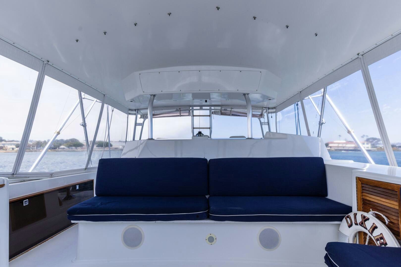 a boat on the water aboard DIXIE Yacht for Sale