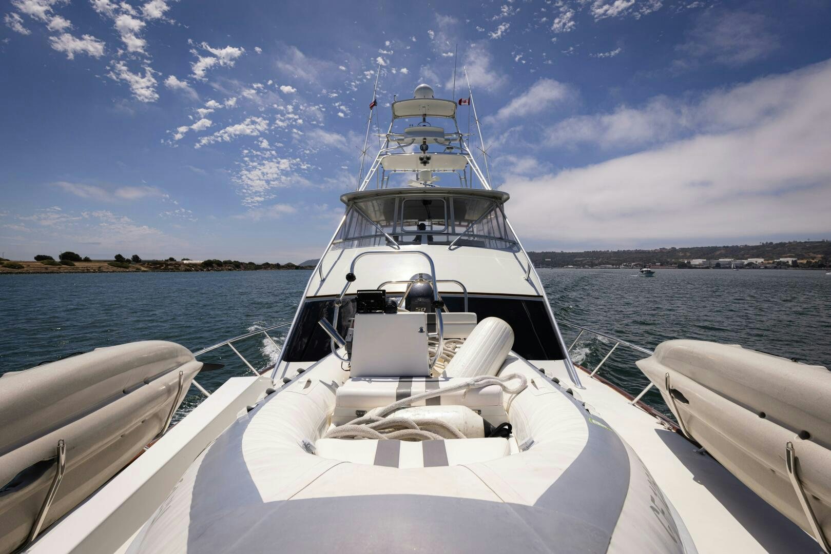 a boat on the water aboard DIXIE Yacht for Sale