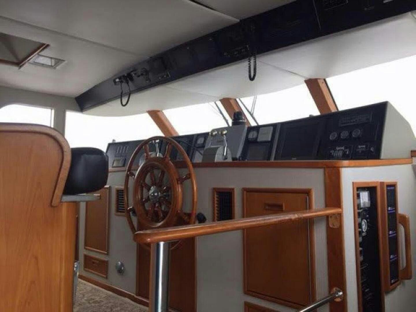 a room with a few fans aboard SOUTHERN BREEZE Yacht for Sale
